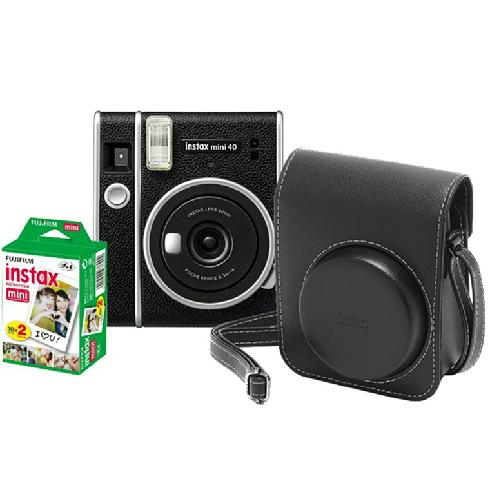 Bloeien top Mark Fujifilm Instax Mini 40 EX D Black Starter Kit - Kamera Express